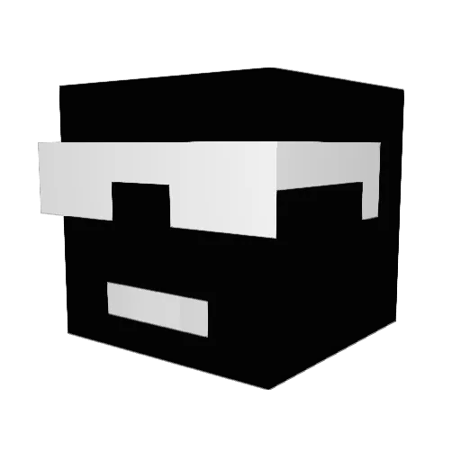 coucouquiestla Minecraft avatar head, 3D render