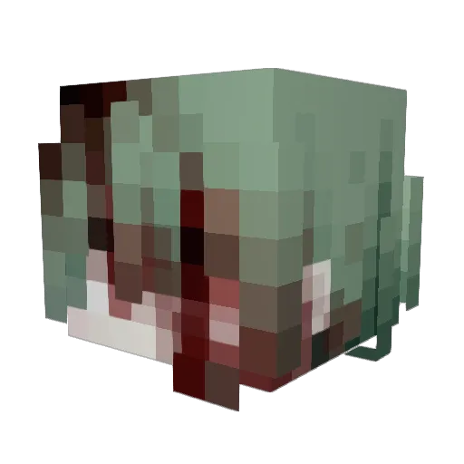 couldhavebeen Minecraft avatar head, 3D render