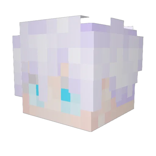 counciler Minecraft avatar head, 3D render