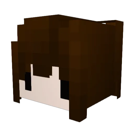 counter_attack Minecraft avatar head, 3D render