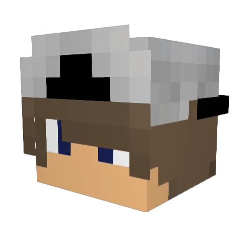 country_boy08 Minecraft avatar head, 3D render