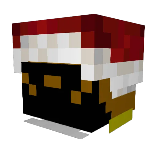 cov_represent Minecraft avatar head, 3D render