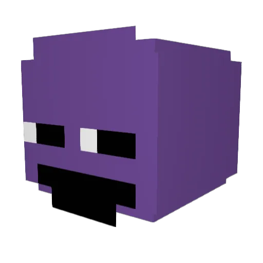 cowboyash Minecraft avatar head, 3D render