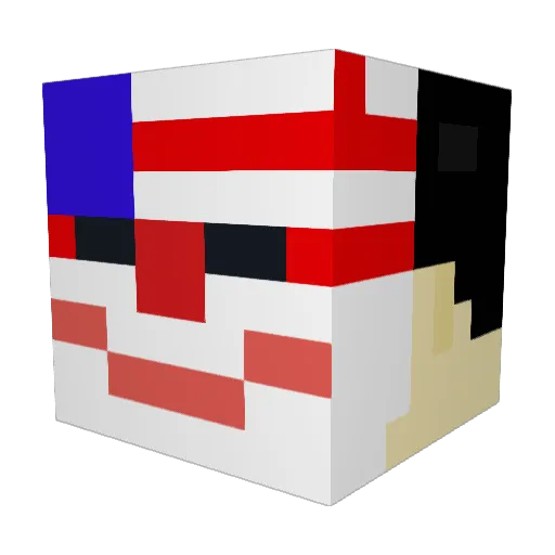 cowboybabey_ Minecraft avatar head, 3D render