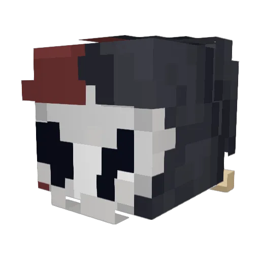 cowgomoo42069 Minecraft avatar head, 3D render