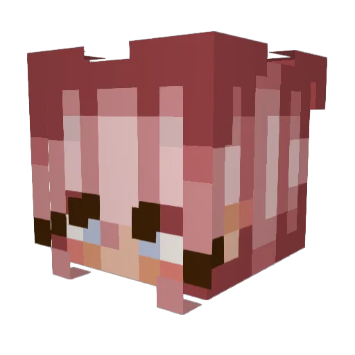 cowguy123 Minecraft avatar head, 3D render