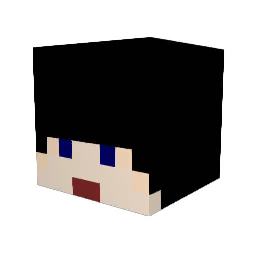 cowslayer666 Minecraft avatar head, 3D render
