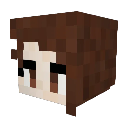 cowzmonkey Minecraft avatar head, 3D render