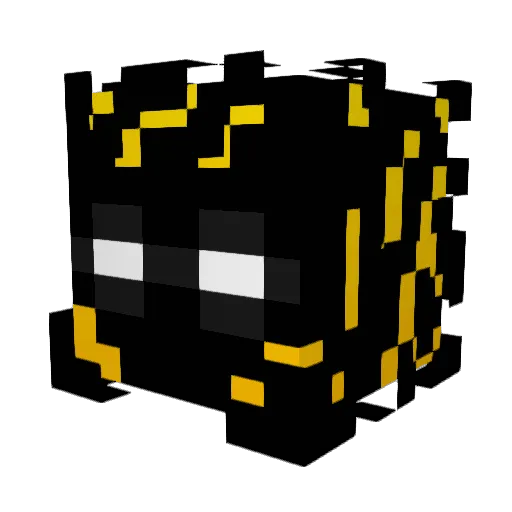 coxtii Minecraft avatar head, 3D render