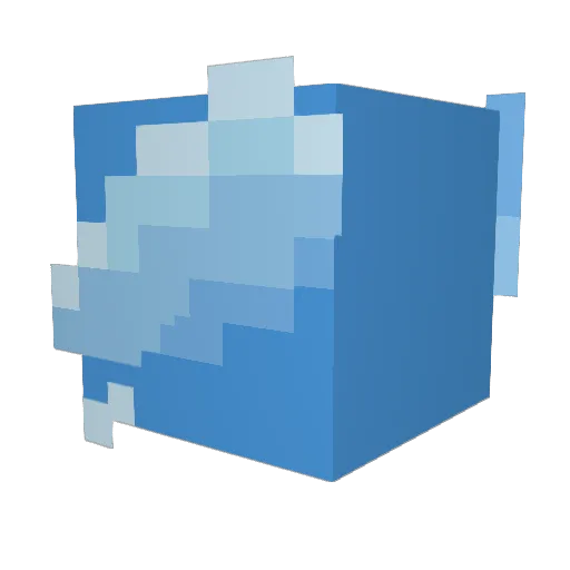 coyote455 Minecraft avatar head, 3D render