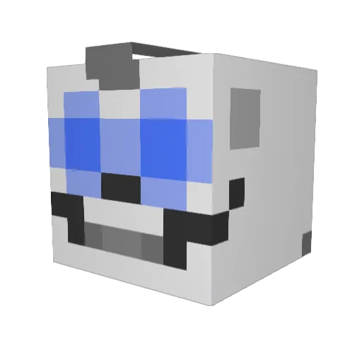 coyoteJ1997 Minecraft avatar head, 3D render