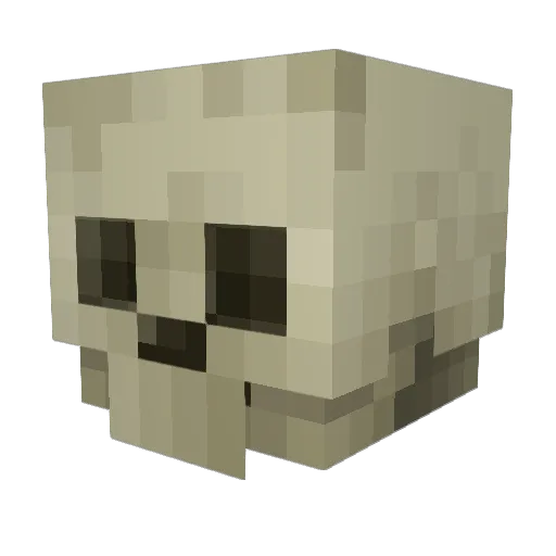 cozmicc Minecraft avatar head, 3D render