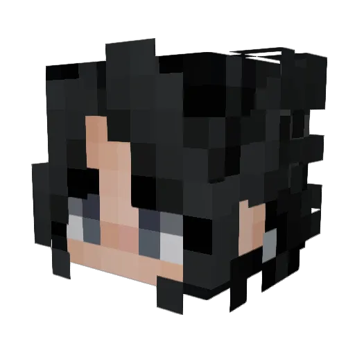 cozo709 Minecraft avatar head, 3D render