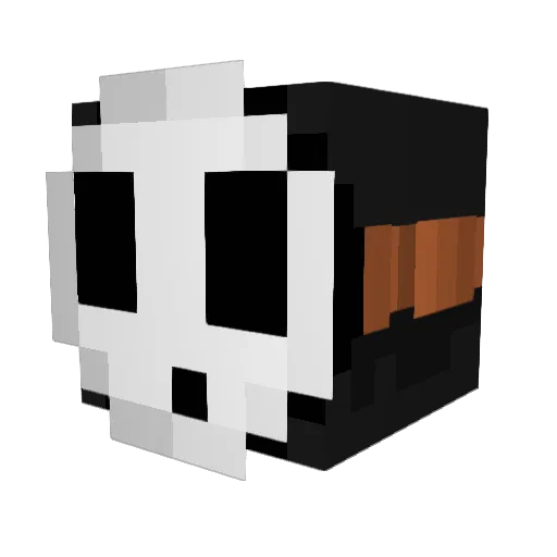 cparkinson Minecraft avatar head, 3D render