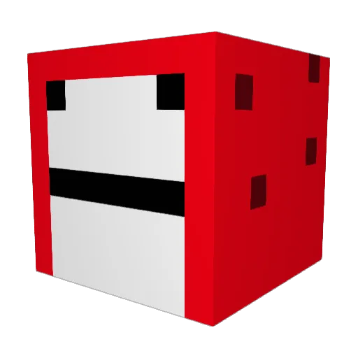 cpeluri Minecraft avatar head, 3D render