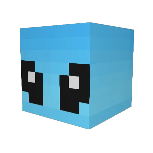 cperc Minecraft avatar head, 3D render