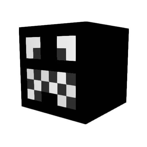 cpjyoung Minecraft avatar head, 3D render