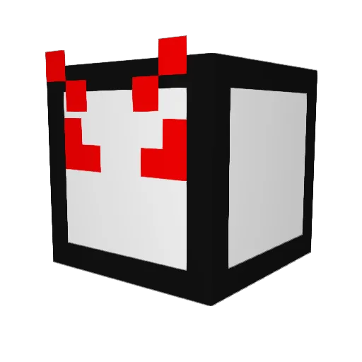 cplst Minecraft avatar head, 3D render