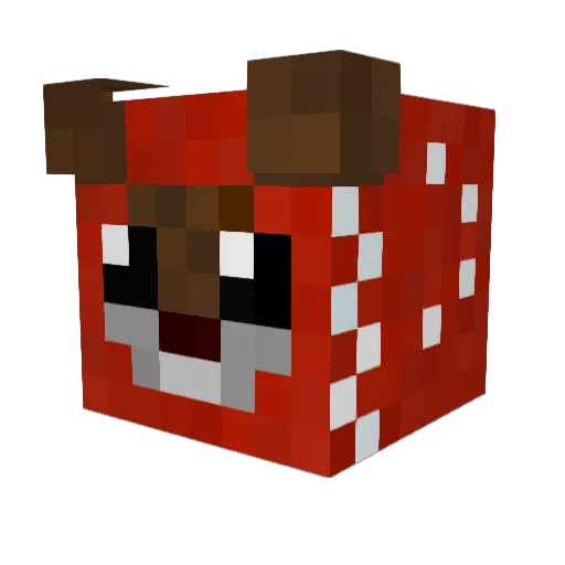 cptawesome820 Minecraft avatar head, 3D render