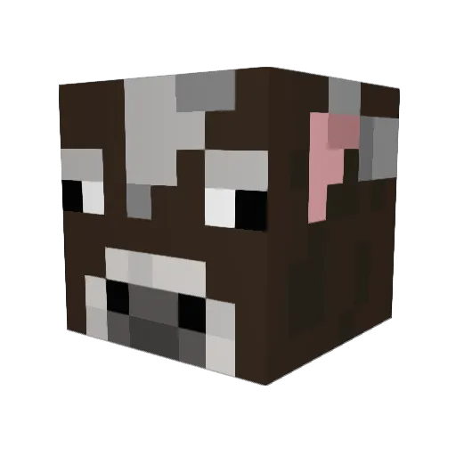 cptcrunch45 Minecraft avatar head, 3D render