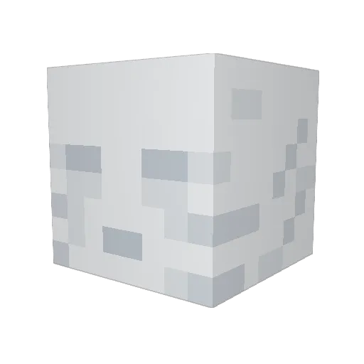 cpvp_zero Minecraft avatar head, 3D render