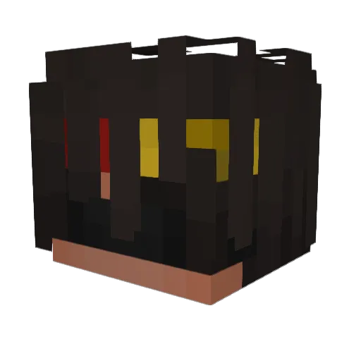 cpvpdestroyer Minecraft avatar head, 3D render