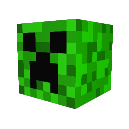 cpzombie10 Minecraft avatar head, 3D render