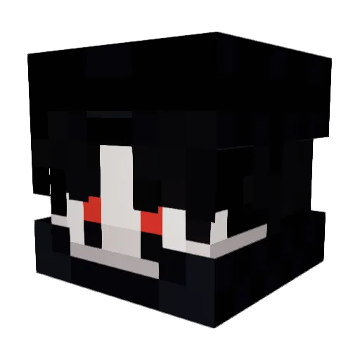 cqmex Minecraft avatar head, 3D render