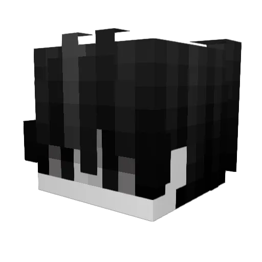 cqxyo Minecraft avatar head, 3D render