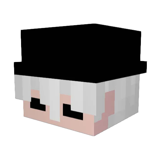 cr0zz Minecraft avatar head, 3D render