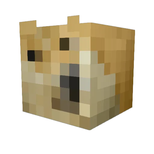 cr33per2003 Minecraft avatar head, 3D render