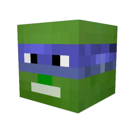 cr419er Minecraft avatar head, 3D render