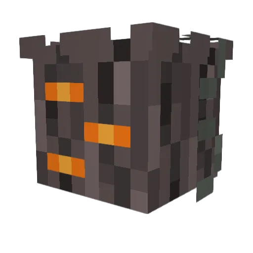 craZend Minecraft avatar head, 3D render
