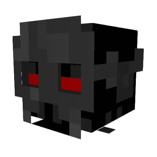 crabman_15 Minecraft avatar head, 3D render