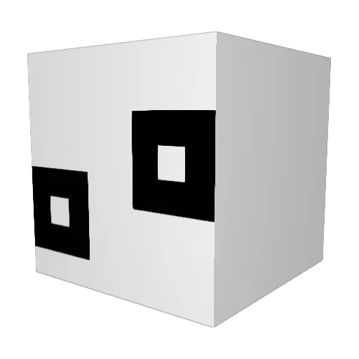 craboww Minecraft avatar head, 3D render