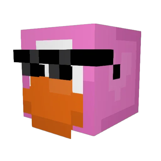 crackmonkey69420 Minecraft avatar head, 3D render