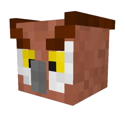 craco987 Minecraft avatar head, 3D render