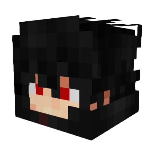 craddo Minecraft avatar head, 3D render