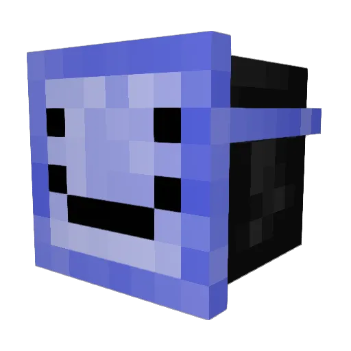 craftbot1000 Minecraft avatar head, 3D render