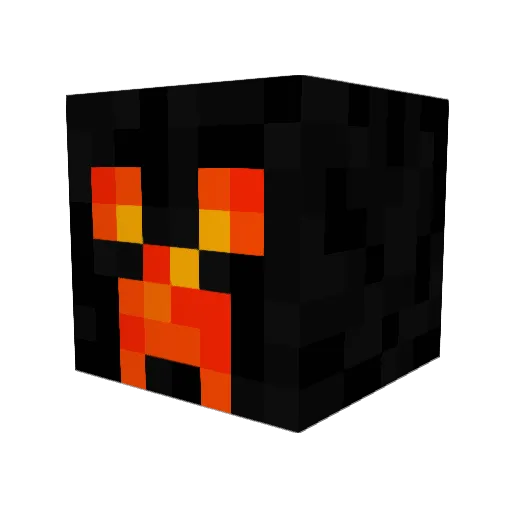 crafter7722 Minecraft avatar head, 3D render