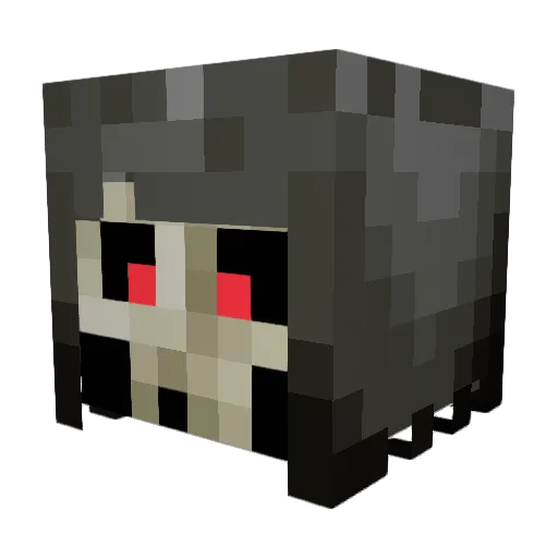 crafterLP16 Minecraft avatar head, 3D render