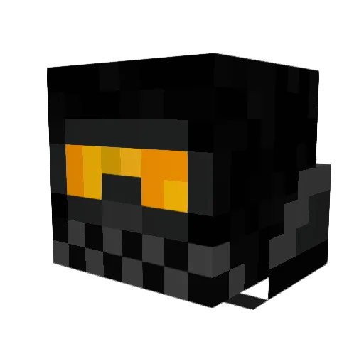 crafterfelix1 Minecraft avatar head, 3D render