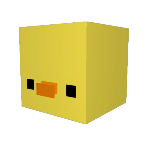 crafti26 Minecraft avatar head, 3D render