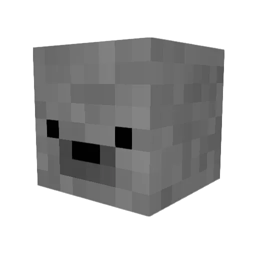 craftiestub8 Minecraft avatar head, 3D render