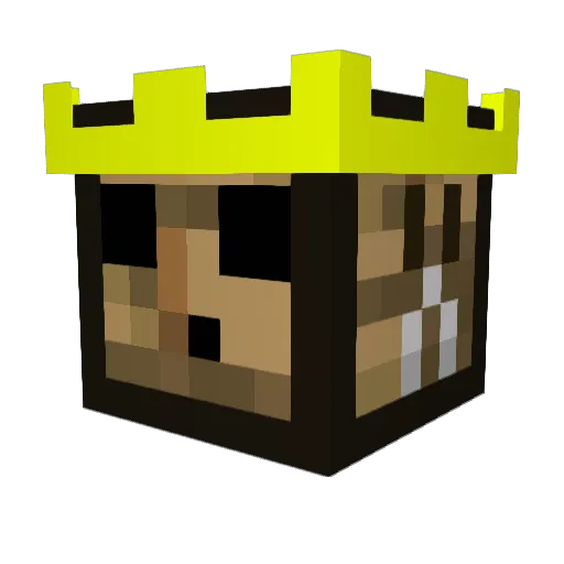 craftingking58 Minecraft avatar head, 3D render