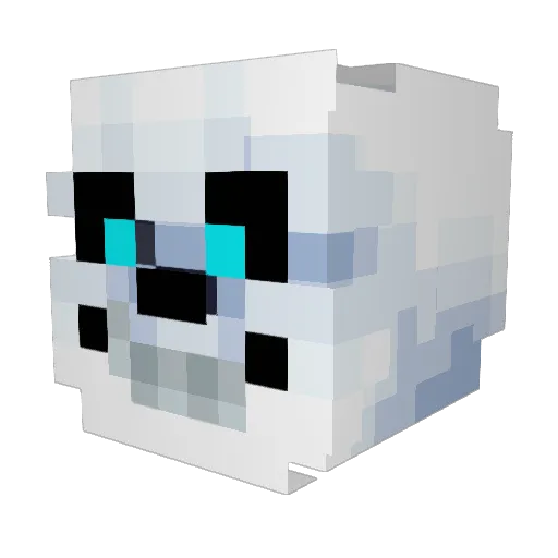 craftingmagier Minecraft avatar head, 3D render