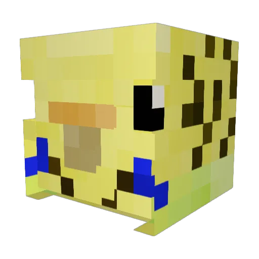 craftingmanidk34 Minecraft avatar head, 3D render