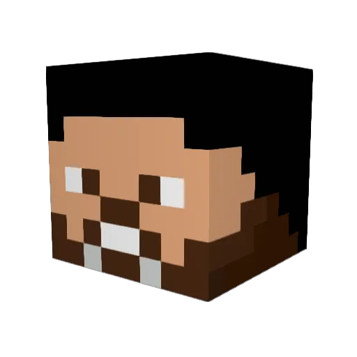 craftingminors69 Minecraft avatar head, 3D render