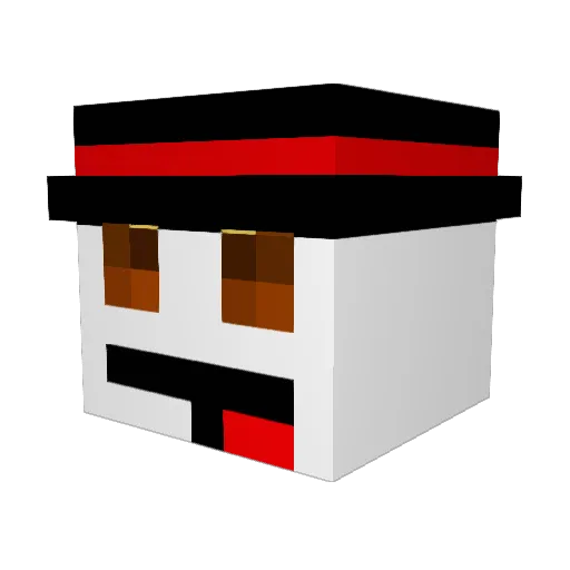 craftjonas9 Minecraft avatar head, 3D render