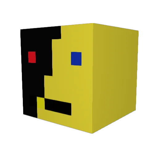 craftmaster59 Minecraft avatar head, 3D render